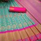 Ethnic Junctions Banarasi silk saree with Rich pallu,the charming elegance